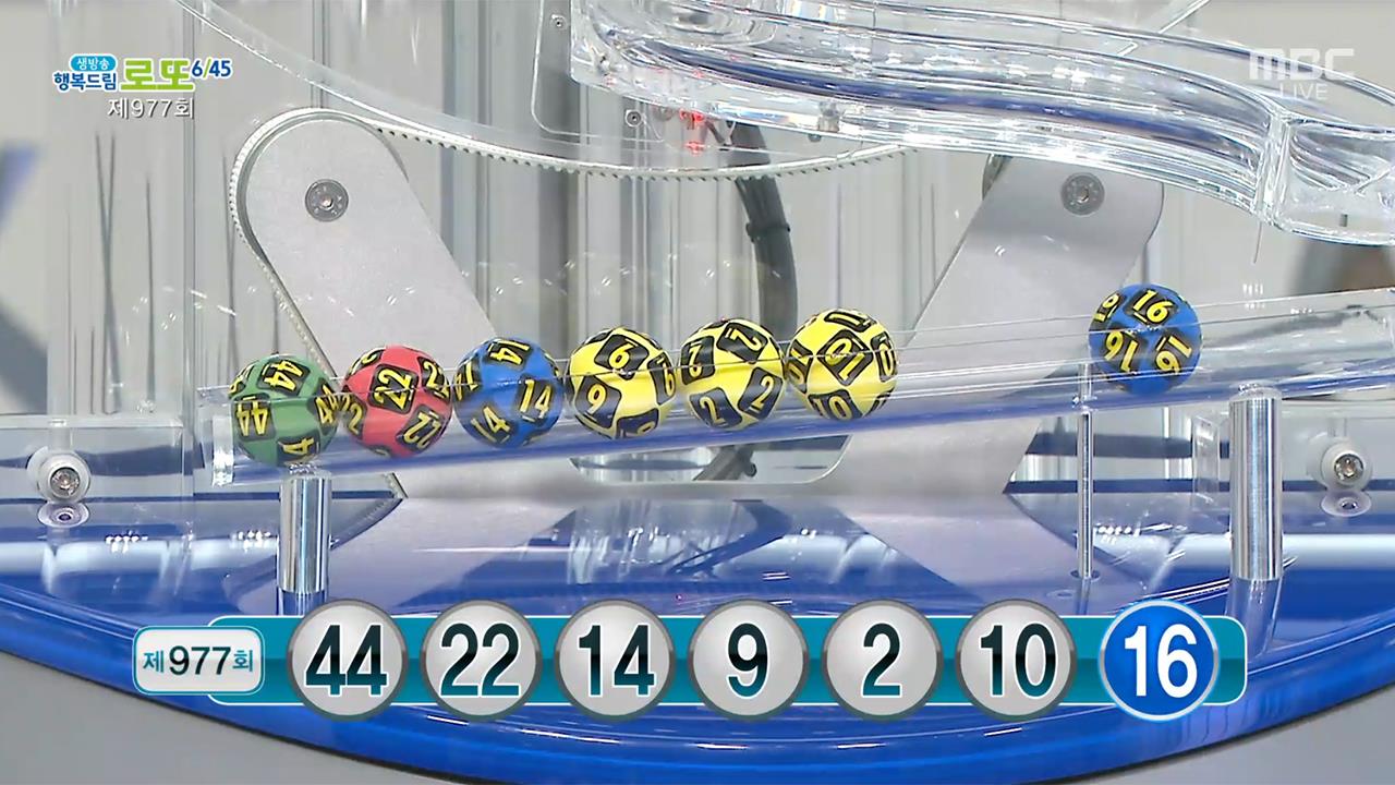 생방송 행복드림 로또 6/45 | GO! MBC
