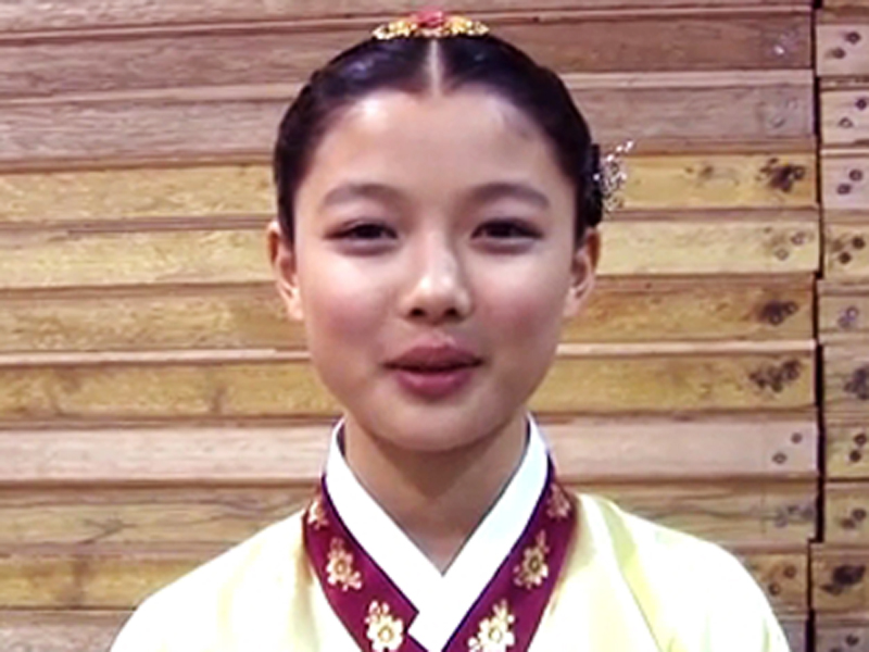 아역배우들이 성인배우들에게 전하는 메시지~ 클립