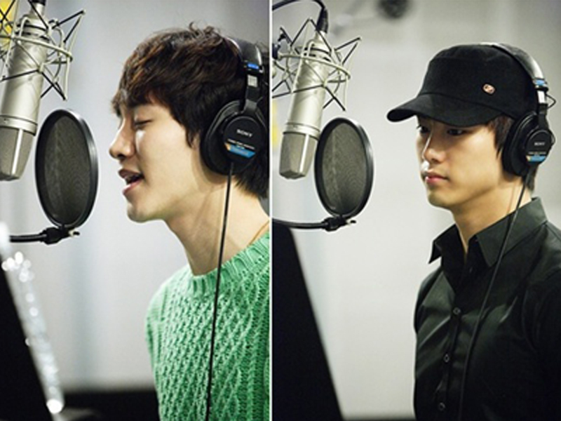 [HOT] OST 녹음현장에서 만난 준호와 택연의 화이팅!  클립