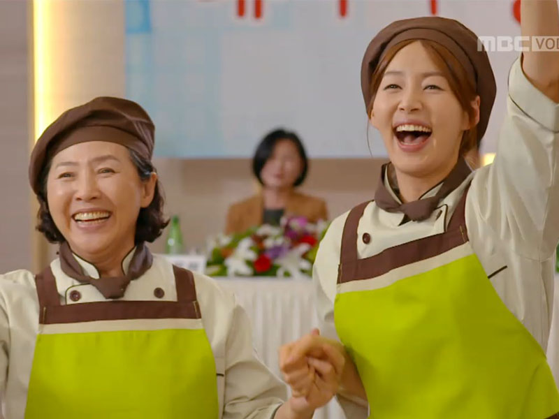 [관련TV영상] 우승을 차지한 수인과 복녀, 해피타임에 소개 클립