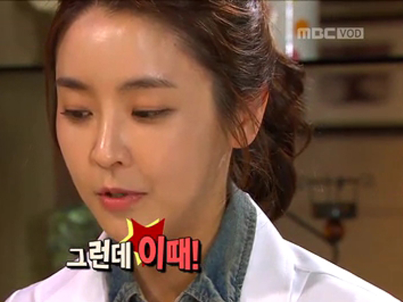 [관련TV영상][해피타임] 갑작스런 배고픔에 당황한 윤주 클립