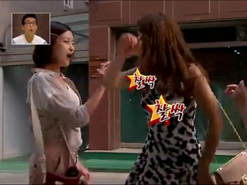 [관련TV영상][해피타임] 보리와 민정, 타이밍 조절 실패로 생긴 NG! 클립