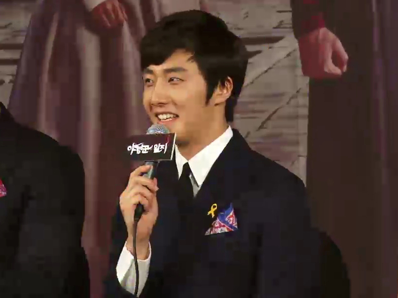 [제작발표회] 정일우 코멘트 클립