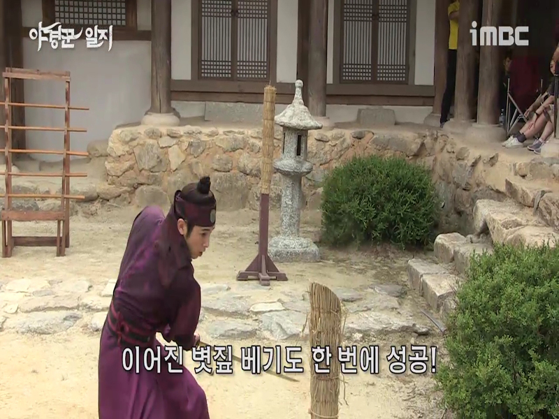 [생생현장] 조선 최고의 무관 무석의 첫 검술신 촬영! 클립