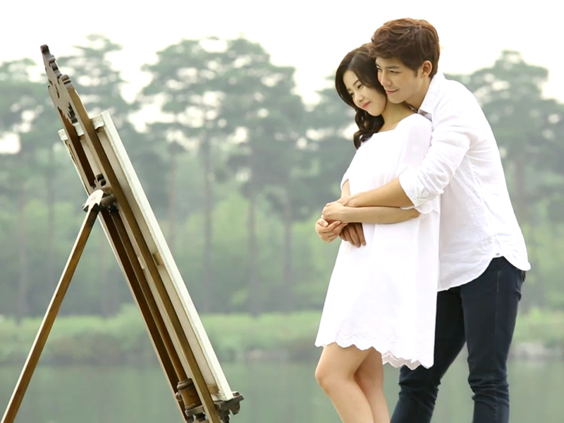 [생생현장] 백야와 화엄의 포스터 촬영현장 클립