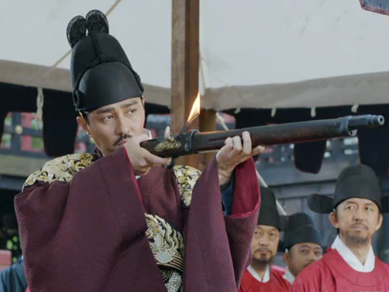 화약이 터지지 않아 NG, 해피타임에 소개 [관련TV영상] 클립