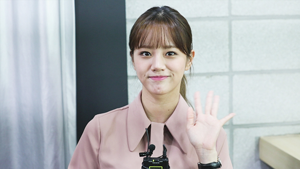 송지안 役 혜리 님의 첫인사! <생생현장> 클립