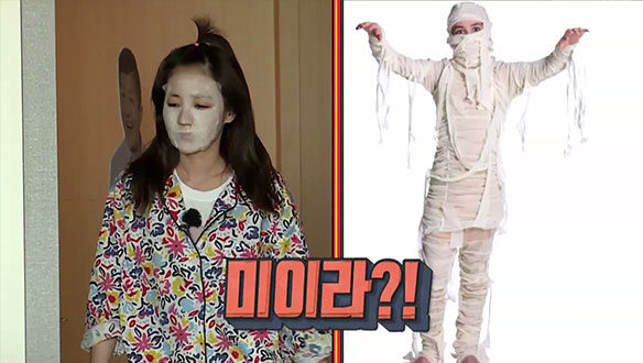 [선공개] 미이라 팩부터 초록색 멕시칸 버거까지~ 산다라의 동안 비법은?! 클립