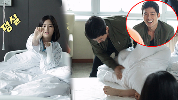 영선이 다리가 없어졌어! (feat.애드리브 천재 지철) <생생현장> 클립