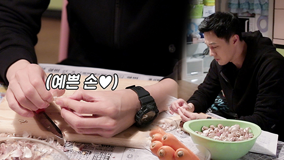 마늘 잘 까는 멋진 오빠 <생생현장> 클립