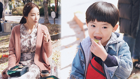 지영과 효자 현우의 먹방 촬영 <생생현장> 클립