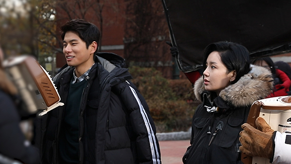 추위도 못말리는 열정 뿜뿜 지헌! <생생현장> 클립