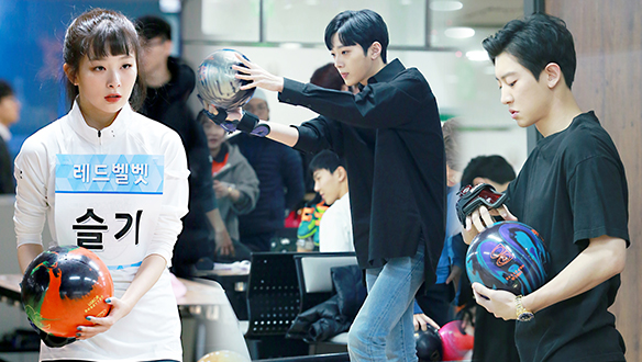 초특급 아이돌들의 '볼링' 연습 현장! 클립