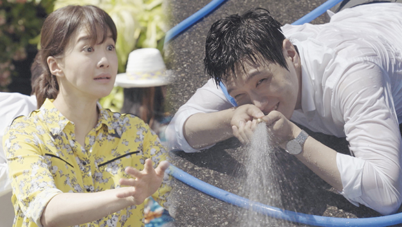 승주♡인아의 사생결단 물싸움 <생생현장> 클립