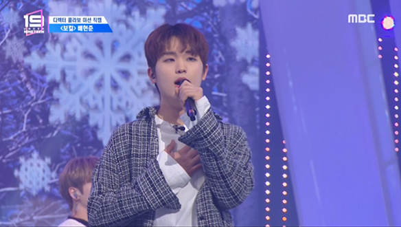 [디렉터 콜라보 미션 직캠] 보컬 배현준 ♬잊어버리지마 클립