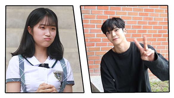 학교에서 첫 촬영하는 어하루즈 <생생현장> 클립