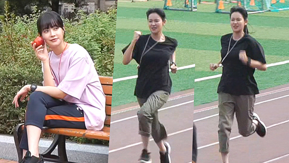 체육교사 다운 서연이의 달리기 실력! <생생현장> 클립