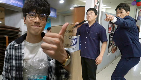 페.트.병.인.간 지호의 짠내나는 넘어짐 현장! (feat.독침수거ㅋㅋ) <생생현장> 클립