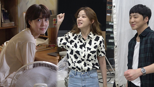 팬잘알 건욱이와 귀요미 애리의 촬영 현장 <생생현장> 클립