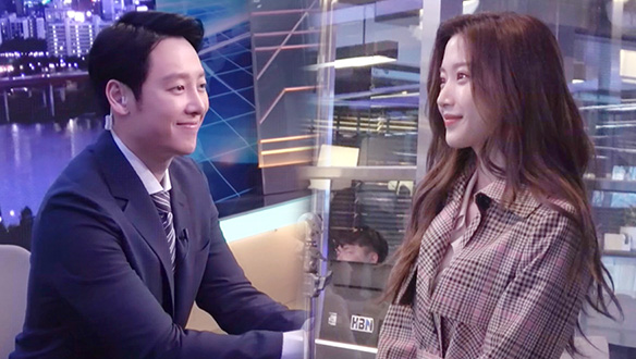 정훈이 보러 HBN에 놀러온 하진이 <생생현장> 클립