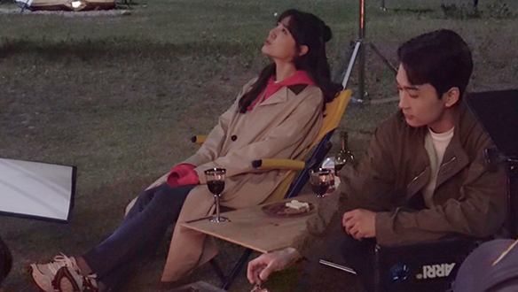 해경과 도희 캠프장 촬영 <생생현장> 클립