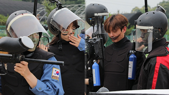 출연진 총 집합! 하이텐션 서바이벌장 촬영! <생생현장> 클립