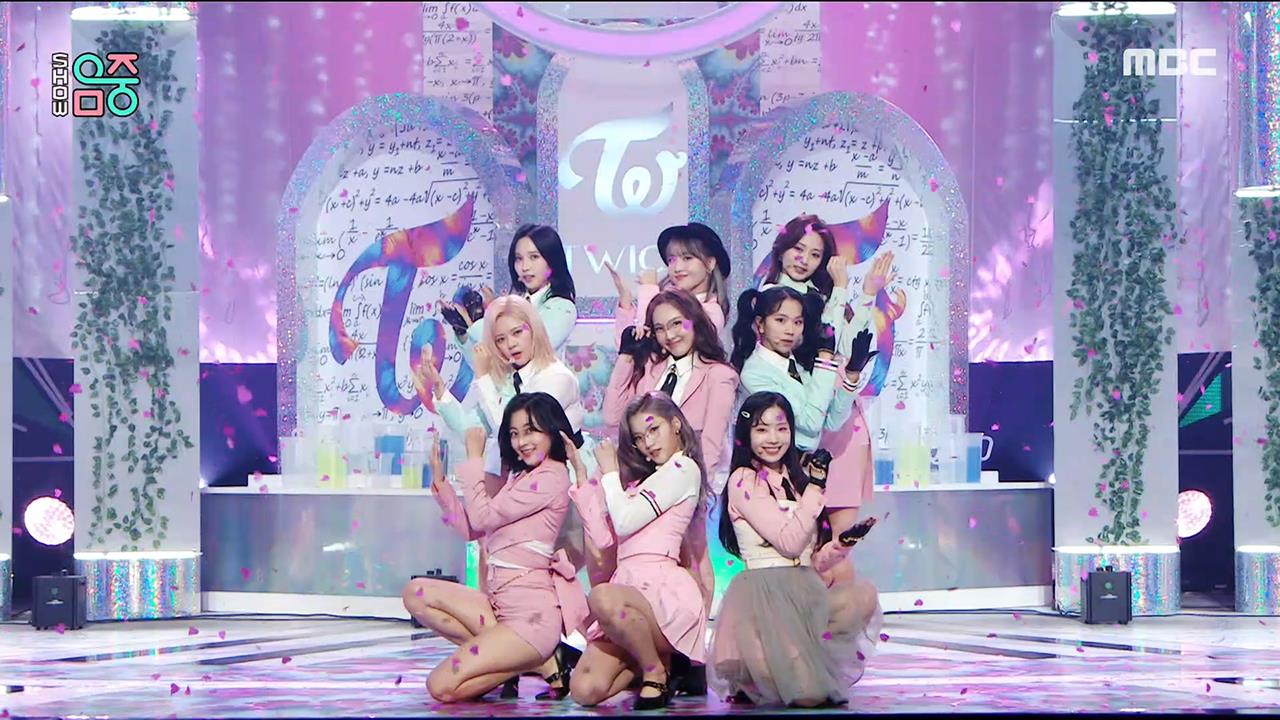 쇼음악중심 트와이스SCIENTIST