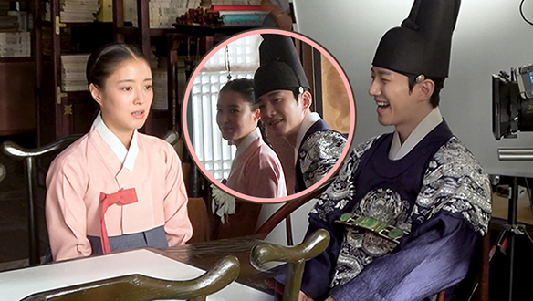 [메이킹]"심지어 무풍 에어컨이야!🤩💨" 세트장에 누구보다 진심인😉 이산x성덕임 클립