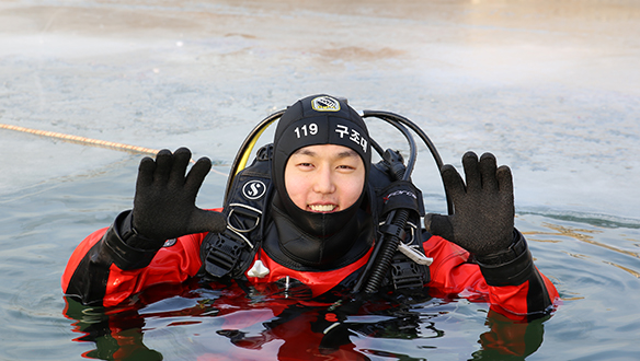 소방관 김효중