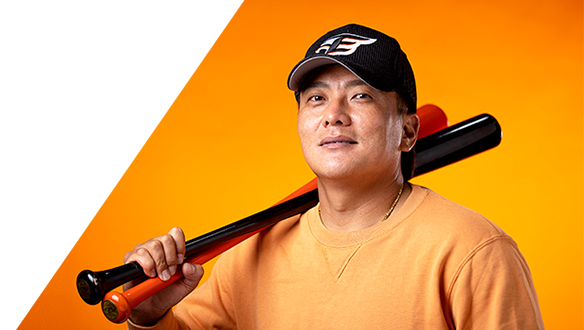 전 야구선수 김태균  클립