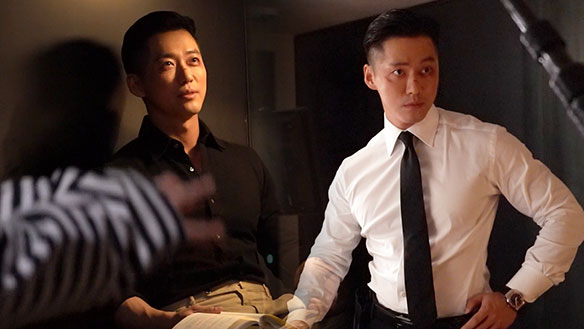 [메이킹] ※ CF 아닙니다 ※ 드라마 검은태양 촬영 현장입니다!😎🖤 클립