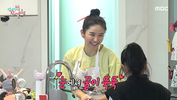 장영란♥김준수 매니저 & 가비♥김유민 매니저