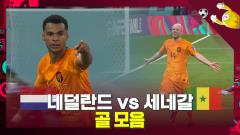 [하이라이트]23세 신성 각포 선제골, 회심의 교체카드 클라선 쐐기골 [세네갈 vs 네덜란드 골모음] 이미지