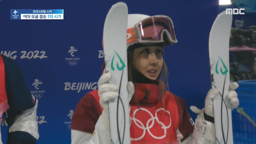 여자 모굴 결승 | '올림픽 첫 무대!' 모든것을 뿜어낸 가와무라 앙리 이미지