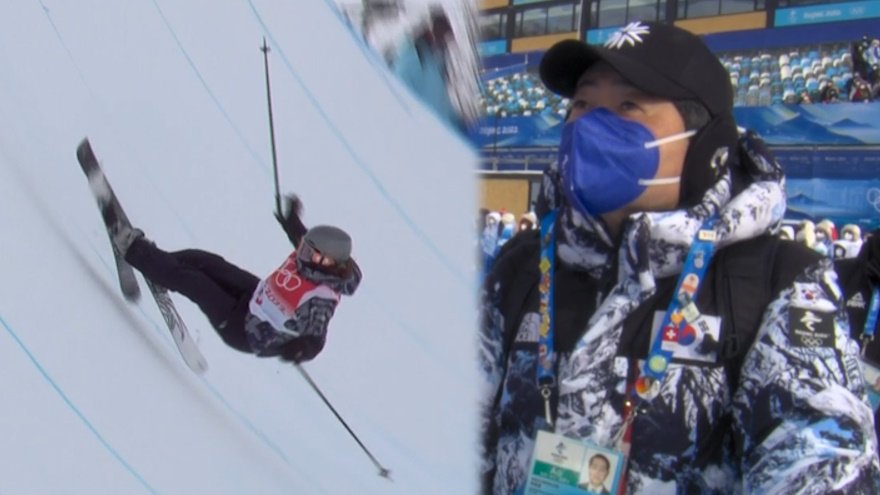 프리스타일 스키 | 여자 하프파이프 예선 '부상이 아니길!' 아찔했던 장유진의 1차 시기 이미지