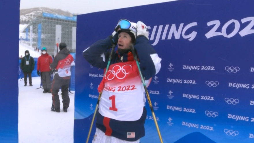 프리스타일 스키 | 남자 하프파이프 예선 '92.00!' 1차 부진 완벽히 씻어내는 애런 블런크의 2차 시기! 이미지