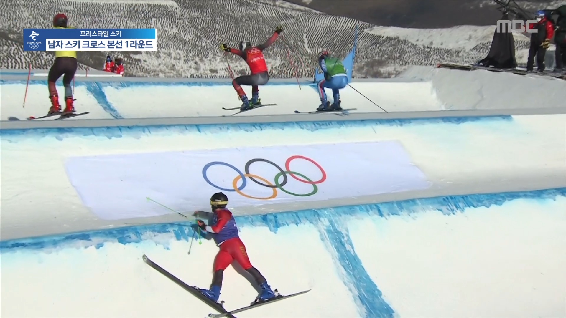 프리스타일 스키 | 남자 스키 크로스 '스타트 구간이 관건!' 출발과 동시에 넘어진 후루노 사토시 이미지