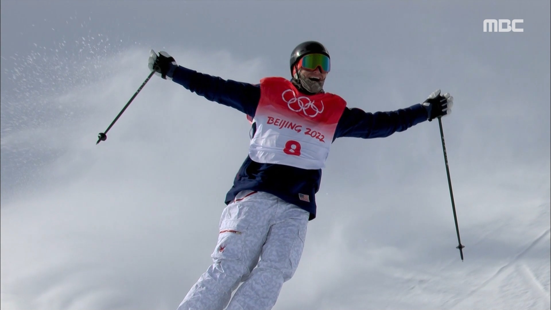 프리스타일 스키 | 남자 하프파이프 '가족의 힘!' 완벽한 연기를 선보이는 데이비드 와이즈 이미지