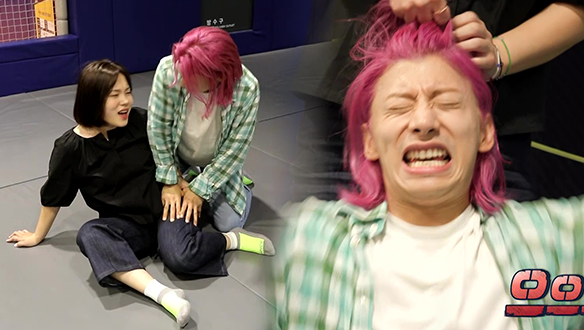 [선공개] "오빠 화났다💢" 곽윤기, 찐 동생 곽윤영 마사지에 고통 호소♨ 클립