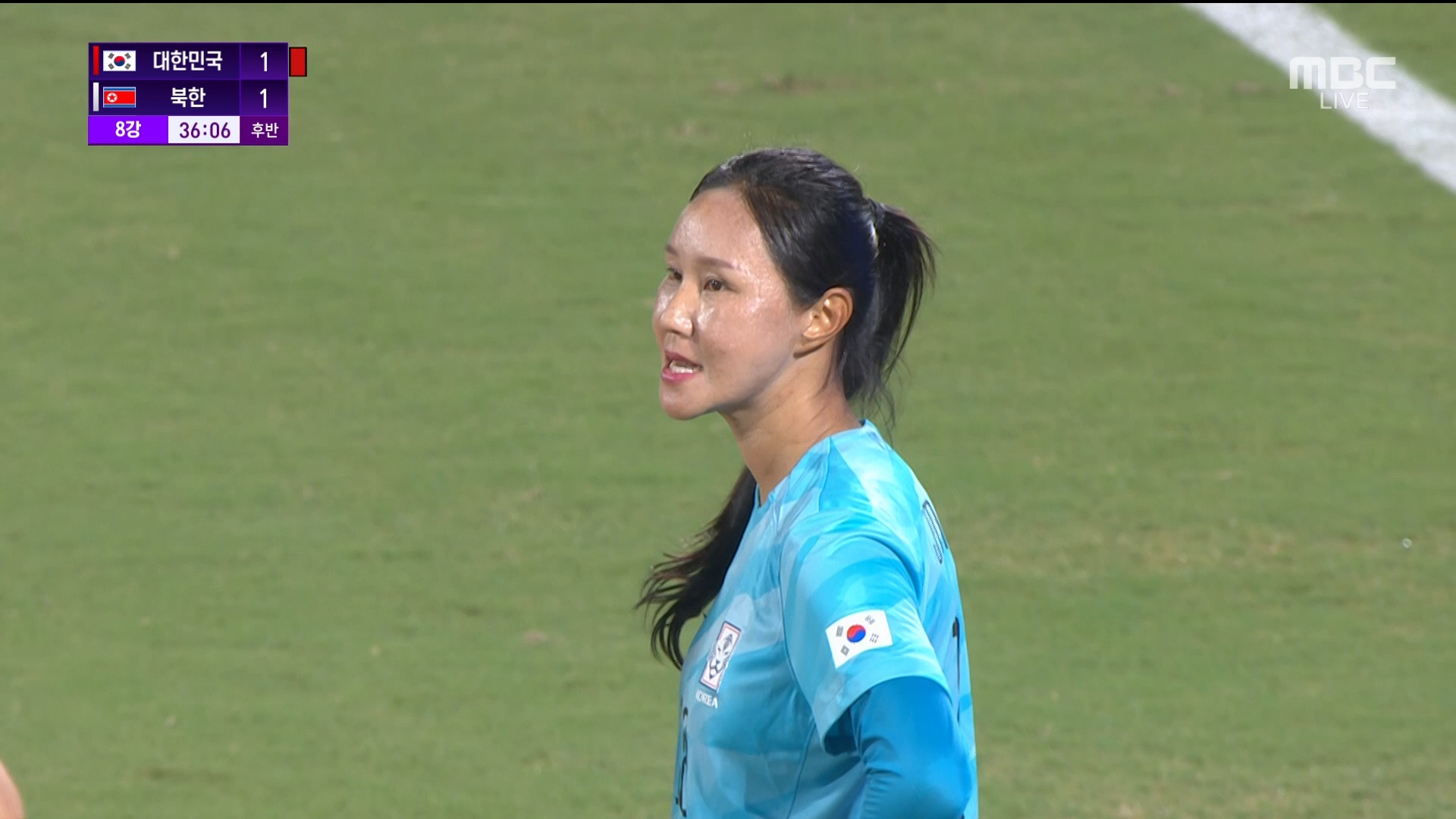 축구 | 여자 8강...후반 36분, 북한 역전골 '2-1' 이미지