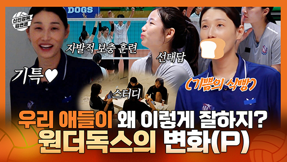 [기획영상] 우리 애들이 왜 이렇게 잘하지? 무섭게... 원더독스 선수들의 성장과 변화 클립