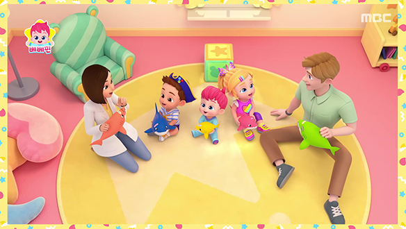 1. 쿵쾅쾅 다섯 마리 상어가족 <br>2. 우리는 모두 특별해 <br>3. 데굴데굴 침대 놀이