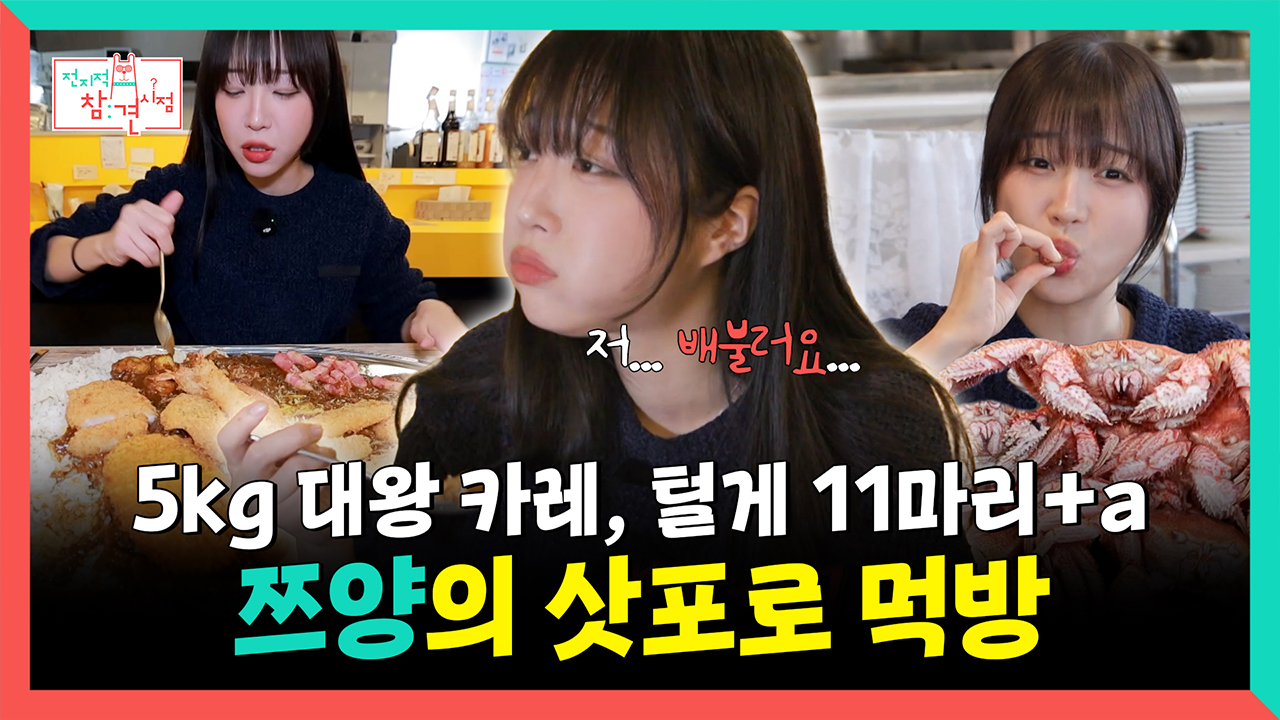 [기획영상] 5kg 대왕 카레, 털게 11마리+a, 쯔양의 삿뽀로 먹방 클립