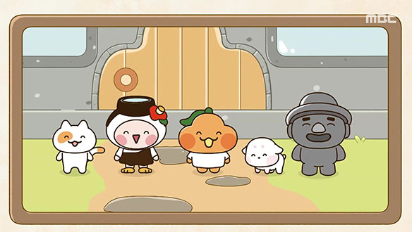 가족사진을 찍어요!