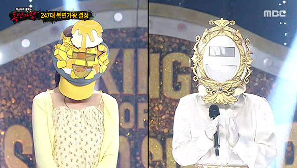 가왕 ‘앤틱 거울’의 3연승 도전 무대 전격 공개! 그녀의 뒤를 바짝 쫓는 실력파 복면 가수는 누구?!