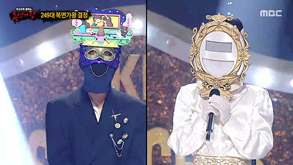 ‘앤틱 거울’에게 어울리는 단어 ‘압도’! 하늘을 뚫는 고음에 어느새 ‘5연승 가왕’ 고지가 코 앞!