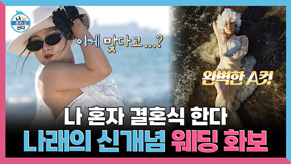 [기획영상] 나 혼자 결혼식 한다! 나래의 신개념 웨딩 화보 클립