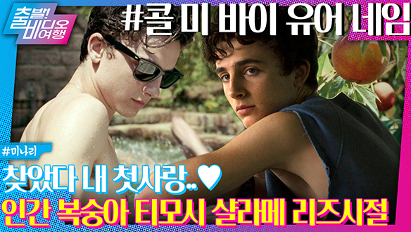 ※재개봉!!!※ 티모시 샬라메 리즈 시절 만끽할 수 있는 바로 그 영화!ㅣ콜 미 바이 유어 네임 클립