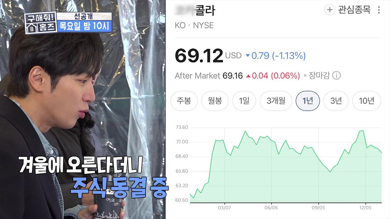 [선공개] 겨울에 오른다더니 ...콜라를 좋아해서 주식 산 이상엽🥤