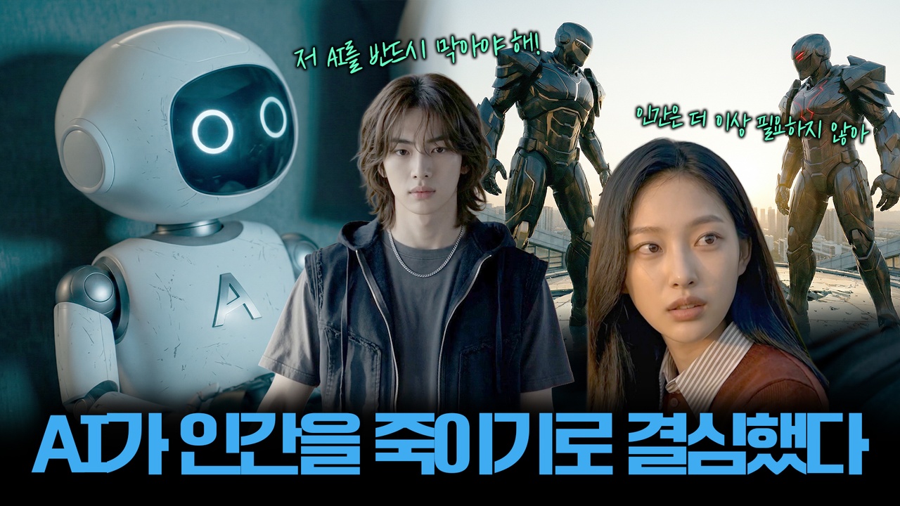 제작도 AI, 빌런도 AI?! 인공지능이 스스로 그려낸 '인류 학살 시나리오'의 충격적 퀄리티 🚨┃스틸레이 클립
